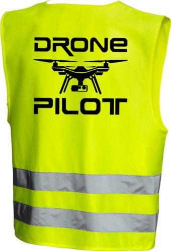 Láthatósági mellény Drone pilot 02