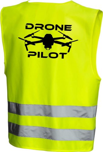 Láthatósági mellény Drone pilot 03