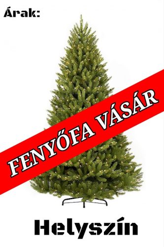 Fenyőfa Vásár Megállító Tábla 01