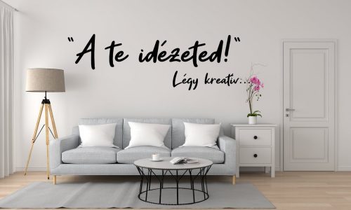 A TE IDÉZETED......